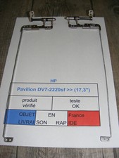 Les 2 charnières pour HP Pavilion DV7-2220sf (2000)