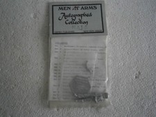 MAQUETTE FIGURINE PILOTE US AIR FORCE 1970 MEN AT ARMS WHITE METAL 1/35