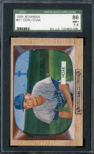 1955 bowman don hoak sgc - 1955,