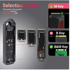 Boîtier SSD M.2 NVMe - USB