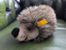 Steiff Hérisson Joggi Vintage Années 70 Peluche Rétro Mohair Années 80 A19