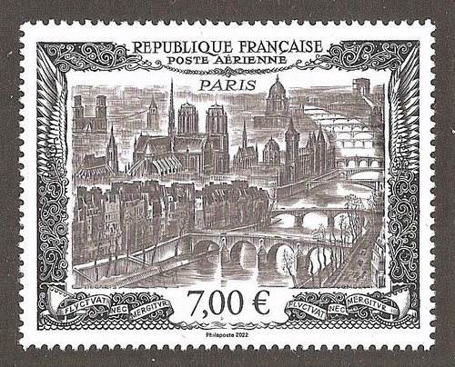 2022 timbre poste aerienne - timbre,