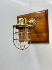 Ancienne applique murale cygne nautique | décor de luminaire extérieur vintage