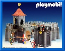 Playmobil moyen age château - moyen-age,