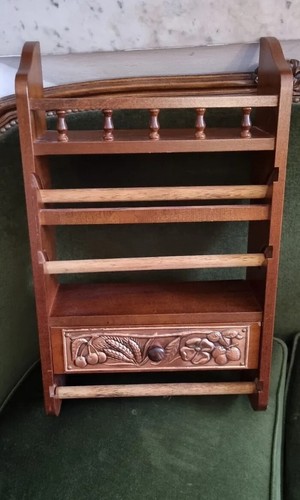 Ancien étagère bois et - ancien,