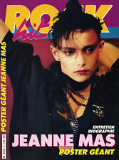 Magazine ROCK HIT n°4, spécial Jeanne MAS, poster géant dépliant 8 pages, NEUF