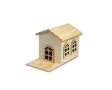 Tirelire Maison de Bois