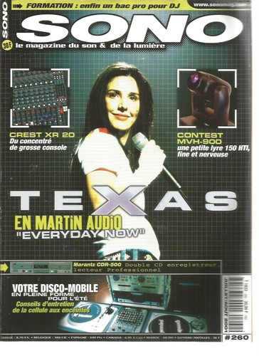 Sono magazine 260 texas - n°260,