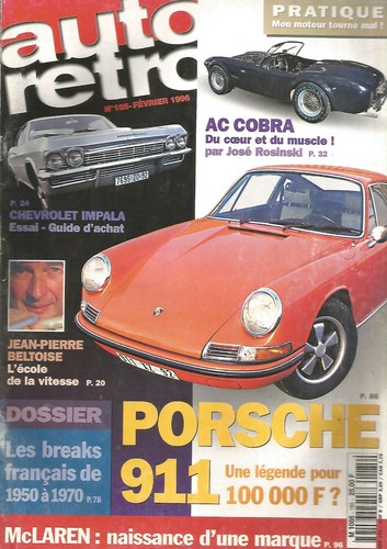 Auto retro 185 cobra - retro, n°185