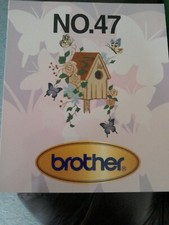 carte à broder frère