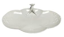 Ancien Serviteur en Porcelaine de Limoges la prise en Fleur