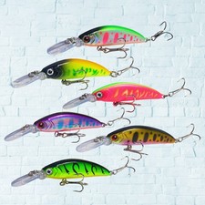  6 Pcs Leurre Pour Bar