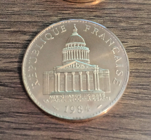 100 frs 1984 pantheon - 1984,