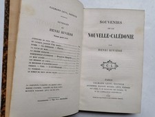 Souvenirs de la NOUVELLE CALÉDONIE - Henri RIVIÈRE - 1880