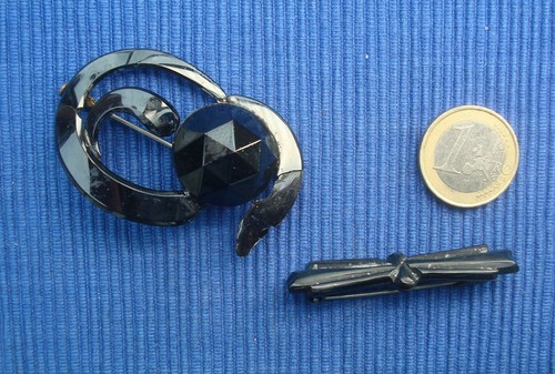 Lot broches bijou deuil - bijou,