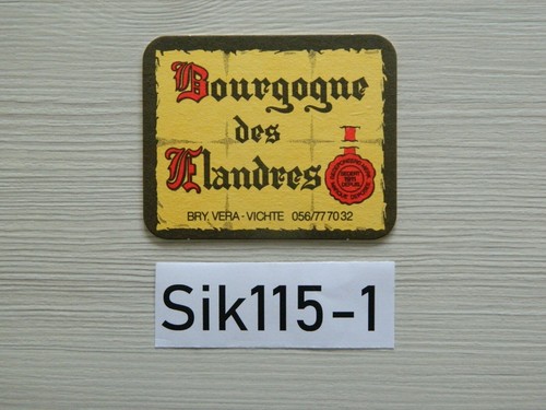Sous bock bourgogne des - sous,