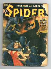 Spider Pulp Nov 1940 Vol. 22 #2 GD
