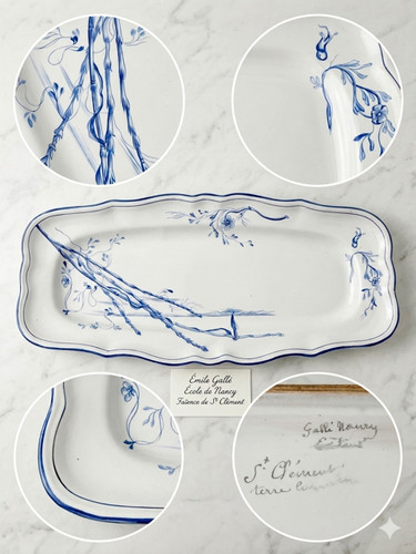 Plat service asperges art - plat,