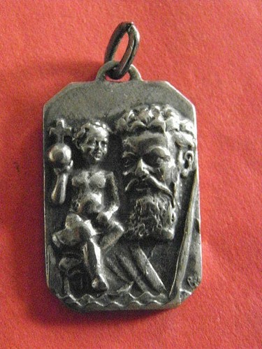 Grande medaille religieuse - grande, religieuse/