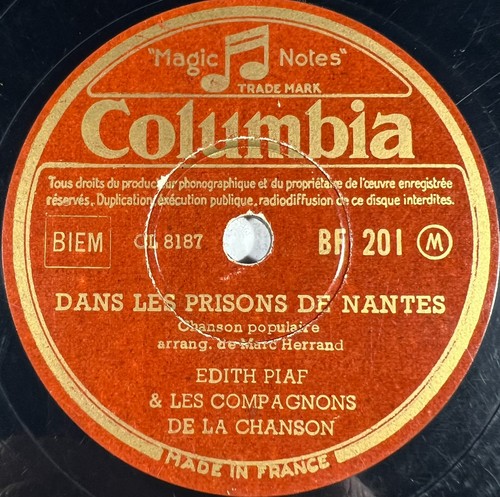 Edith piaf dans les prisons - edith,