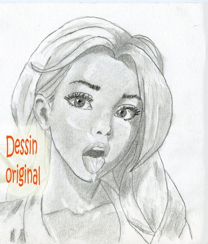 Sexy pencil drawing - pencil, drawing/drawing