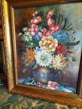 EDITH LARO superbe hst fleurs