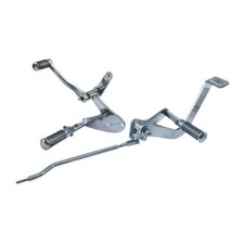 Pédalier chrome harley - pédalier,