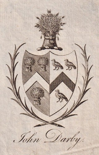 John darby exlibris - john,