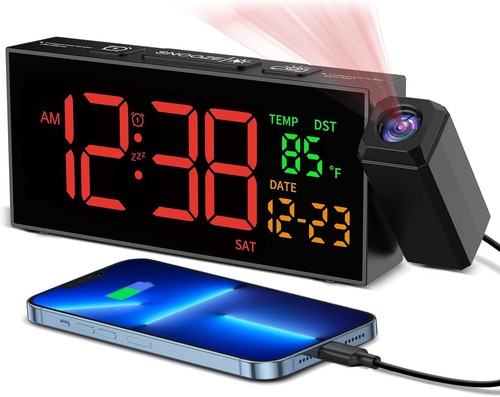 Reloj despertador led - despertador,