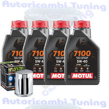 Entretien Huile Motul 7100 5W40 pour Harley Davidson Road King Custom 2004>2006