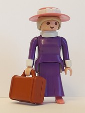 Playmobil personnage femme mamie maison 1900 victorienne belle époque western