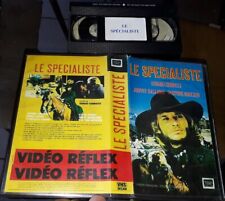 JOHNNY HALLYDAY RARE VHS ORIGINALE LE SPECIALISTE PRESSAGE RARE VIDEO REFLEX