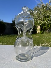 ANCIENNE BOUTEILLE VERRE SOUFFLE ET PERLE ANTIQUE FRENCH BLOWN GLASS BOTTLE