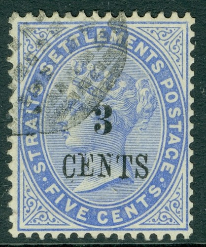 Malaisie sur 5c bleu - 82,