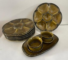 Service à huîtres vintage