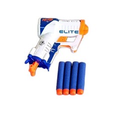 Nerf Élite N-Strike Triad EX-3 + 4 Fléchettes – Mini Pistolet 1 Coup - TBE