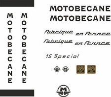 Adhésifs Cadre Motobecane 15
