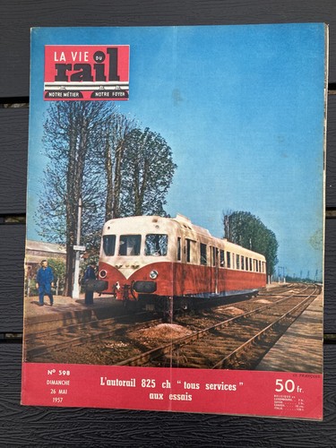 Vie rail 1957 598 - vie, du