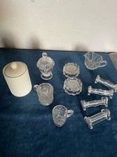 Lot de verrerie ancienne 