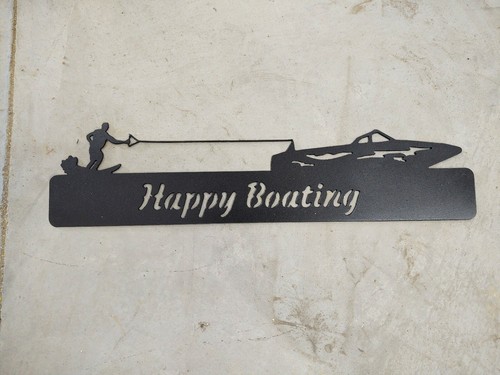 Water skier happy boating - ,