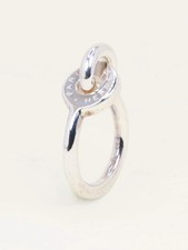 HERMES Bague Voltige argent