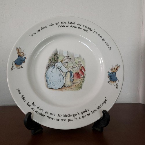 Grande assiette wedgwood peter - assiette,