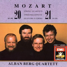 Mozart : Quatuors N.20 & 21 /