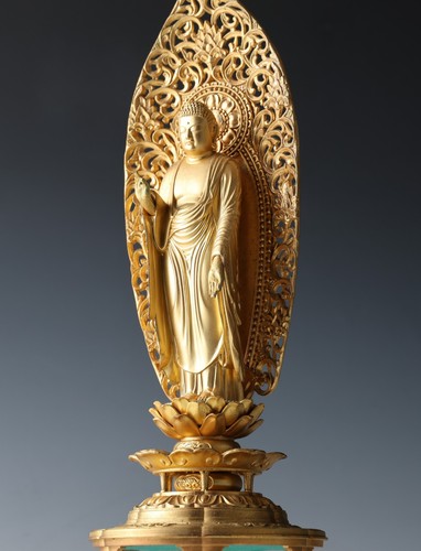 Ancienne statue bouddha - de,