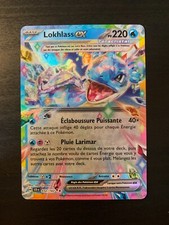 Carte pokémon lokhlass - pokémon, ex