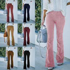 Pantalon Évasé En Velours