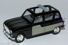 SOLIDO voiture RENAULT 4L découvrable cabriolet de 1964 noir Kleines Auto French