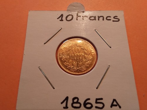 507 10 francs or - f,