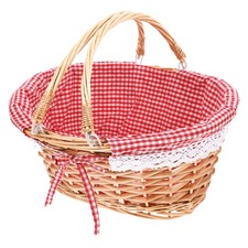  Wicker Picnic Basket Panier