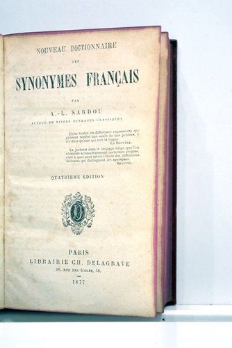 Livre ancien sardou nouveau - ancien,